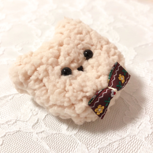 くまぬいぐるみブローチ くまちゃんぬいぐるみブローチ ブローチ Malý Luk 通販 11268649