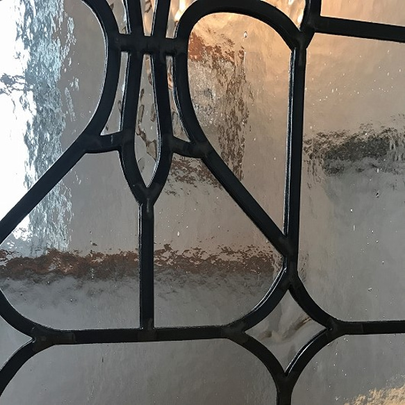 「無色＆フルールドリス」ステンドグラスパネル フルール