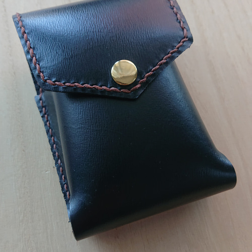 カルティエ　レザー　シガレットケース　革　小物入れ　カードケース　たばこ入れ Cartier 【美品！】 カルティエ マストライン シガレットケース
