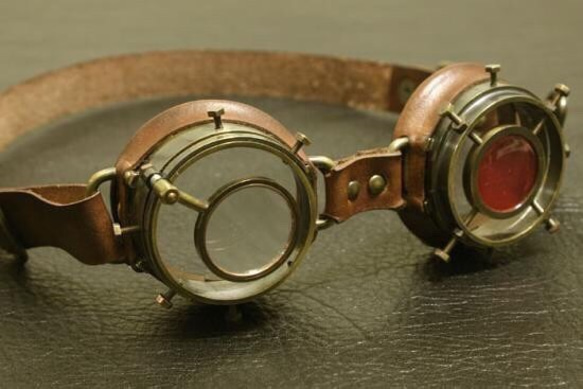 Steampunk Goggles -スチームパンクゴーグル- 2枚目の画像