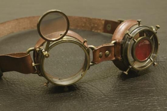 Steampunk Goggles -スチームパンクゴーグル- 3枚目の画像