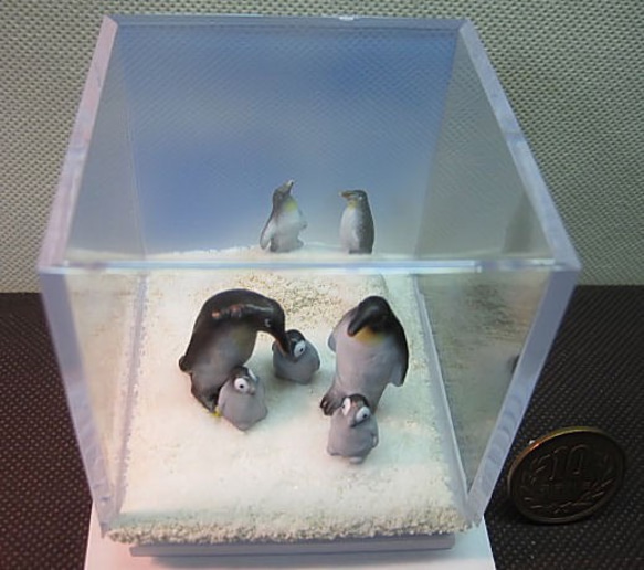 ミニチュアジオラマ・ペンギン 4枚目の画像