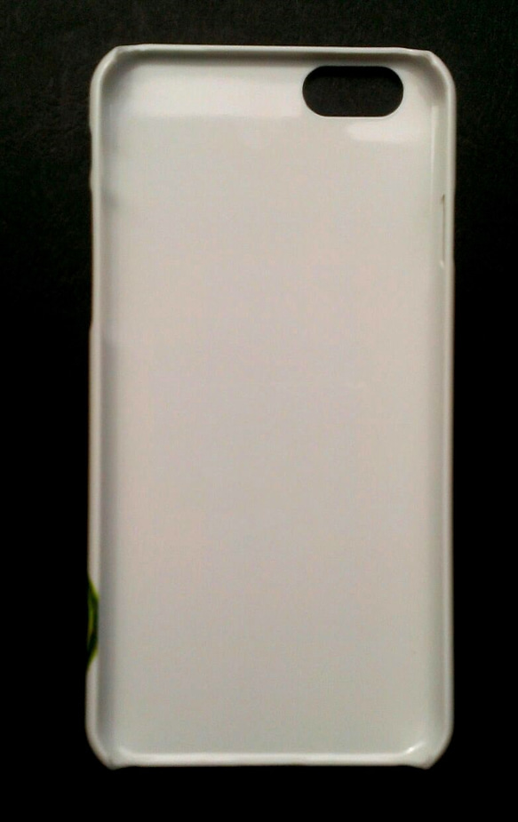 選べるカラー＊iphone・Android側表面印刷スマホケース《ブルーフラワー》 3枚目の画像