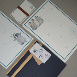 ペンギン好きのレターセット《ペンギン》 レターセット and