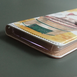 カラーバリエーション4色＊ほぼ全機種カメラホール対応・iphone・Xperia・Galaxy・手帳型【秋刀魚】 5枚目の画像