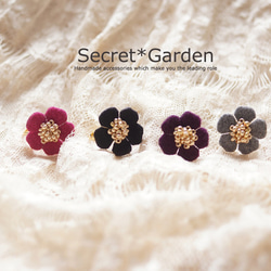 arazan flower *** ear accessory 1枚目の画像