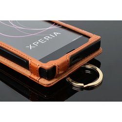 訳あり★Xperia XZ1 Compact SO-02K レザーケース XperiaXZ1Compact ケース 8枚目の画像