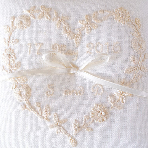 オーダー依頼品 180724 リングピロー Shantung 通販｜Creema(クリーマ  