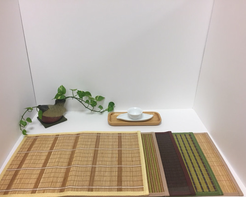 プレミアム上質竹織りランチョンマット その他キッチン小物