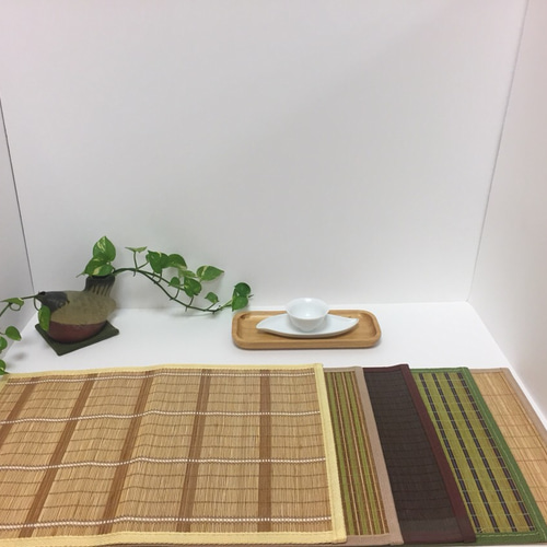 プレミアム上質竹織りランチョンマット その他キッチン小物 Sandy S