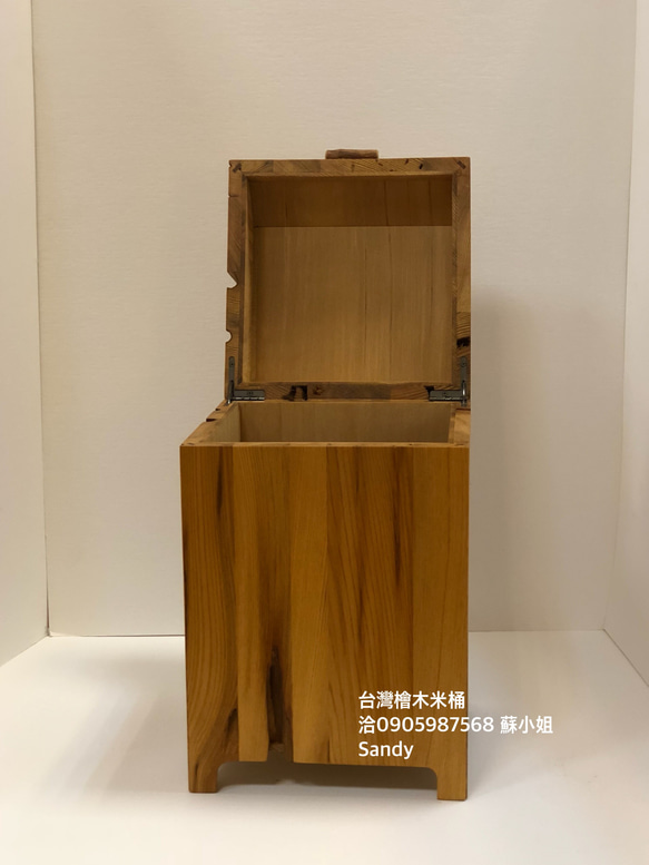 台灣檜木 米桶 第2張的照片