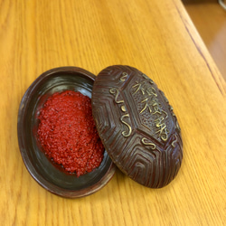 銅雕 - 紅龜粿 第3張的照片