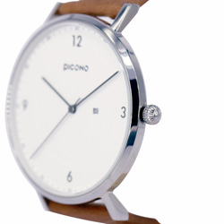 【PICONO】VINYL系列 輕薄真皮錶帶手錶 / VL-6601 第3張的照片