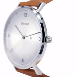 【PICONO】VINYL系列 輕薄真皮錶帶手錶 / VL-6602 第3張的照片