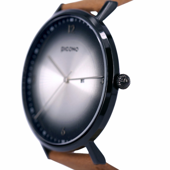 【PICONO】VINYL系列 輕薄真皮錶帶手錶 / VL-6604 第3張的照片
