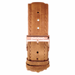 【PICONO】SPY S collection leather strap watch / YS-7203 Brown 5枚目の画像