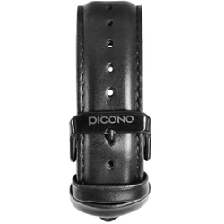 【PICONO】A week collection black leather strap watch 6枚目の画像