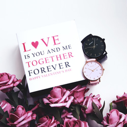 【PICONO】Amour collection black leather strap couple watch 4枚目の画像