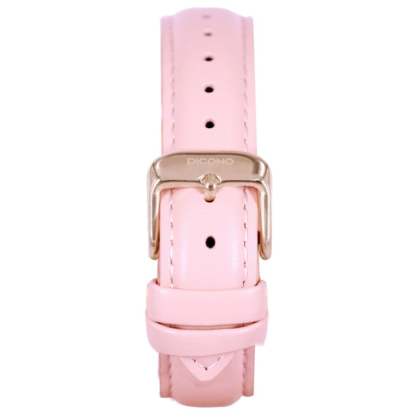 【PICONO】Amour 系列粉色真皮女錶手錶 / BU-8601 第8張的照片