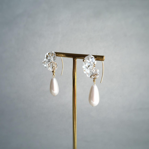 ice forest earrings - 1 2枚目の画像