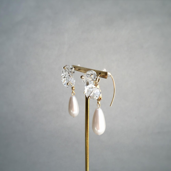 ice forest earrings - 1 3枚目の画像