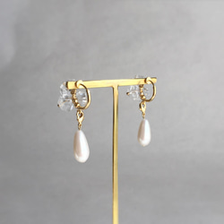 ice forest earrings - 1 6枚目の画像