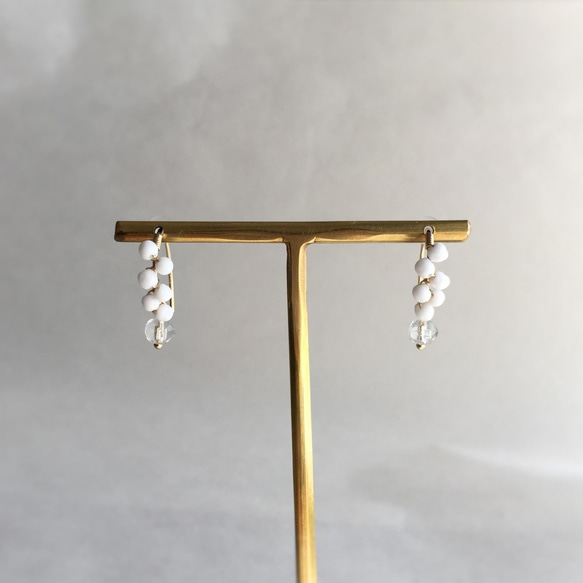 ice forest earrings - 4 1枚目の画像