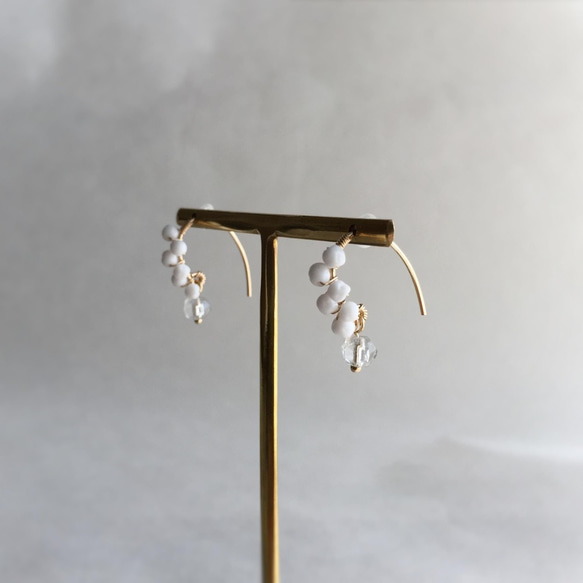 ice forest earrings - 4 3枚目の画像