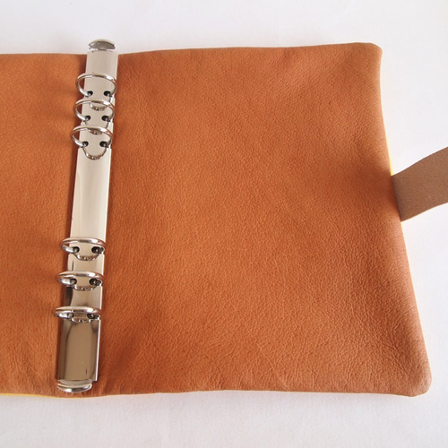 革・手帳/2穴バインダー/A4【選べるカラー】 Creema限定 レザー