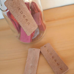 天然皮革標籤[10套]產品標籤皮革地板革皮革包裝材料名稱標籤鑰匙鏈內部慶祝活動 第6張的照片