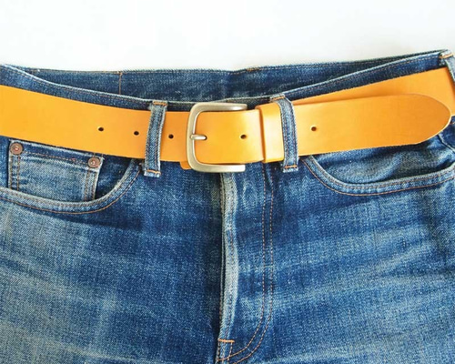 まここページ　ベルト　オーダー Man マルチカラー T タイムレス レザー リバーシブル ベルト