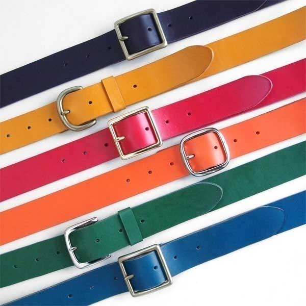 本革ベルト【40mm＊ｼｱﾛ】全6色＊オーダーメイド【サイズに合わせてお作りします】レディース メンズ