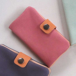 豬皮革 *智慧型手機保護套 [4 種顏色] 相容於多種型號 *簡單但獨特的軟智慧型手機保護套筆記本 [免運費] 第3張的照片