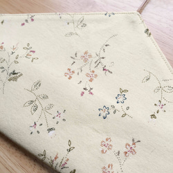 風の花の刺繍 - カトラリーのない食器銅ストラップバッグ無料タイピングに沿って 3枚目の画像