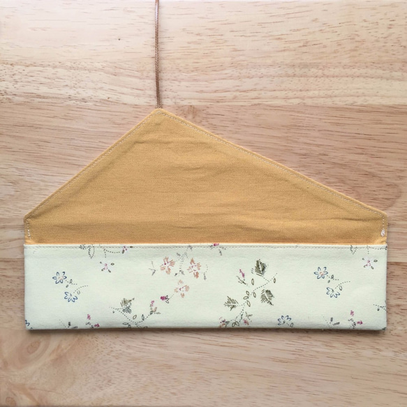 風の花の刺繍 - カトラリーのない食器銅ストラップバッグ無料タイピングに沿って 5枚目の画像