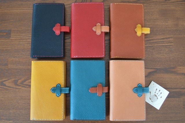 スライドアップスマホケース　iPhoneケース　イタリアンレザー