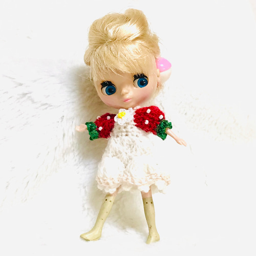 リバティー♡プチブライスサイズ♡ワンピース