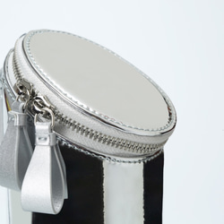 cylinder mini faux leather shoulder bag 4枚目の画像