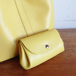 Creema限定　福袋　選べるカラー20色 レザートートバッグとコロンとミニ財布 UB-02L 受注製作 3枚目の画像