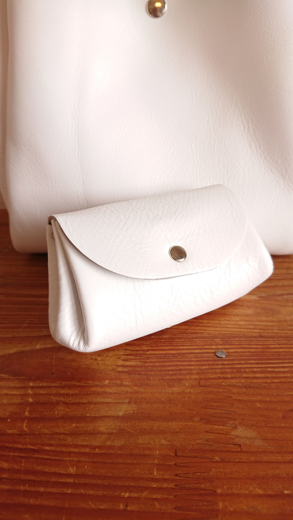 Creema限定　福袋　選べるカラー20色　2wayバンブートートとコロンとミニ財布UB-12 受注製作 3枚目の画像