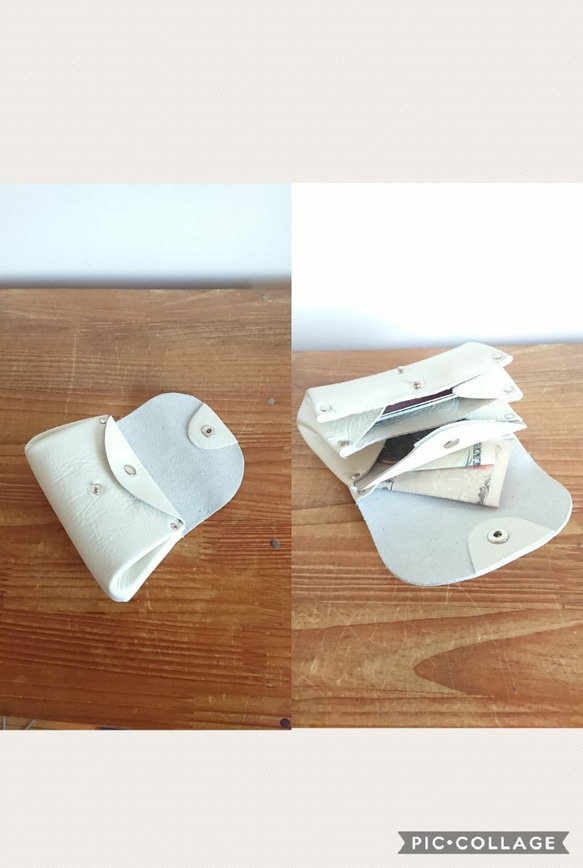 Creema限定　福袋　選べるカラー20色　2wayバンブートートとコロンとミニ財布UB-12 受注製作 4枚目の画像