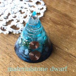 夏にぴったり「海レジンのヘアゴム」月 MOON ヘアゴム マテリアル