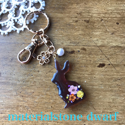 夏にぴったり「海レジンのヘアゴム」月 MOON ヘアゴム マテリアル