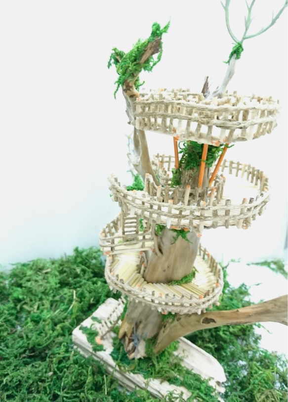 大樹の空中公園(オブジェ) シリーズ  第１公園 10枚目の画像