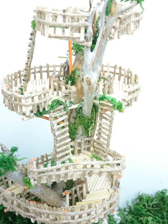 大樹の空中公園(オブジェ)  シリーズ  第１公園 3枚目の画像
