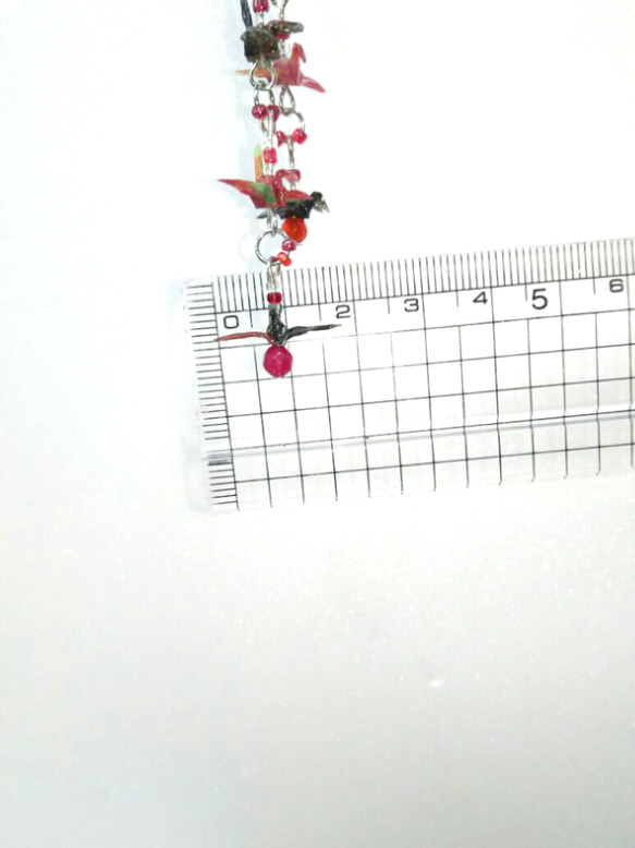 折鶴のイヤホンジャックを作りました。(#^.^#)とてもかわいいですよ♪ 4枚目の画像