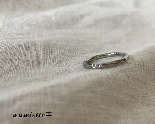 9号サイズ ステンレス製 シルバーカラーリング 指輪 指輪・リング
