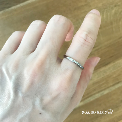 ピングーのシルバーリング·ダイヤ　９号 ピングーのシルバーリング·ダイヤ 9号 シルバーダイヤリング7号