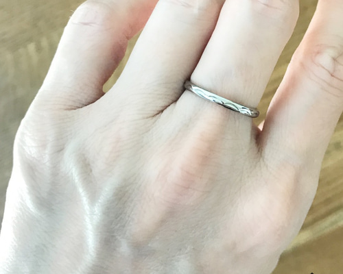silver925｜plat ring （3本セット 細指輪 シルバーリング