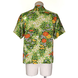 Japanese "KIMONO" aloha shirt/jpam411 4枚目の画像